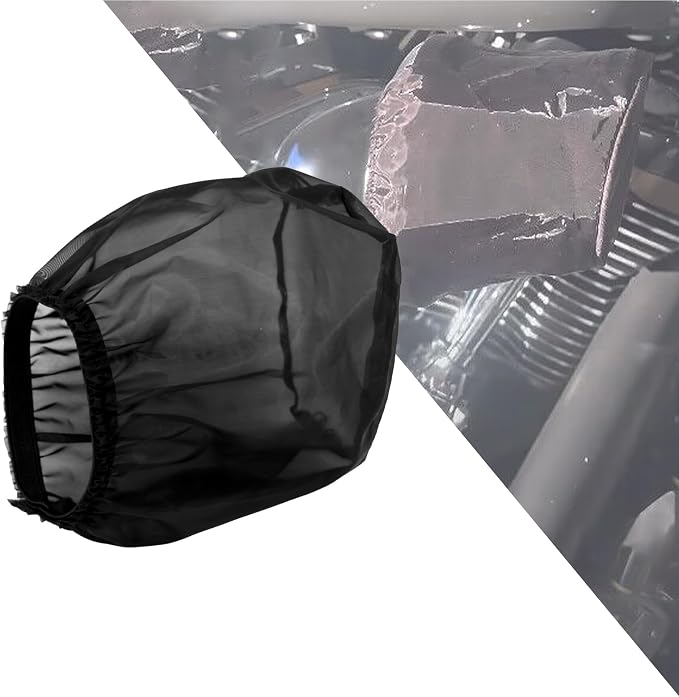 HDBUBALUS Motorcycle Air Filter Rain Sock Dustproof Protective Cover Fit by HDBUBALUS