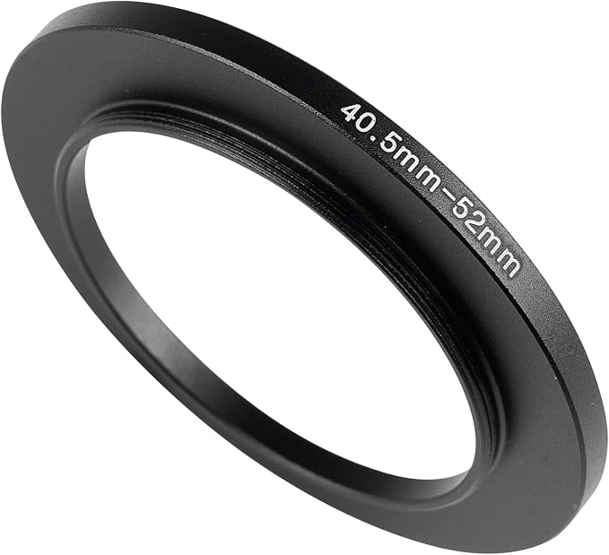 40.5-52mm Metal Step-Up Ring Adapter Compatible by Unknown