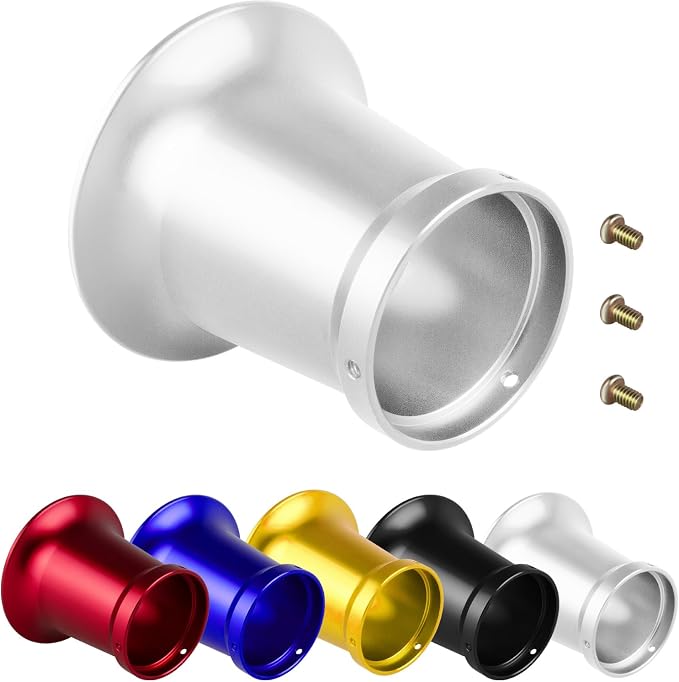 50mm Carburetor Air Filter Trumpet Velocity Stack Funnel CNC Alloy Parts Fit by enjoyyourmusic