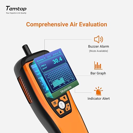 Temtop Advanced Air Quality Monitor - Image 6