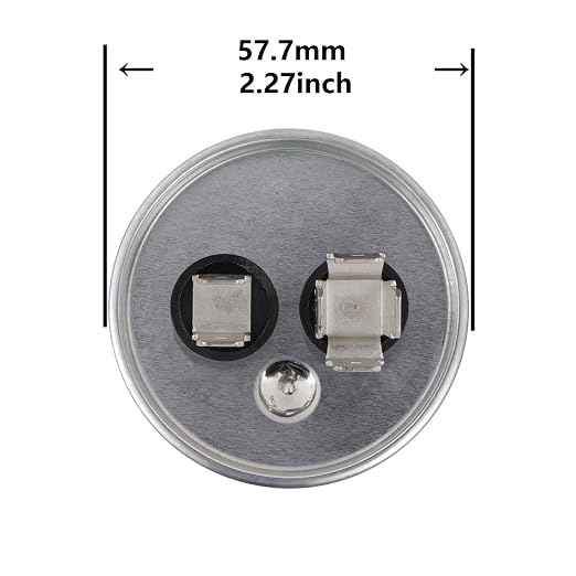 BOJACK 60 uF ±5% 60 MFD 370/450 V CBB65 Round Run Start Capacitor - Image 2