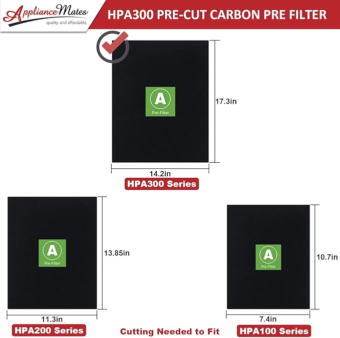 HPA300 HEPA Filter Replacement for Honeywell Air Purifier 3 HEPA R Filters and - Image 6