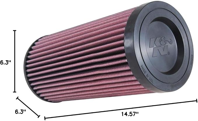 K&N High-Flow Original Lifetime Engine Air Filter: Increase Power & Accerlation - Image 2