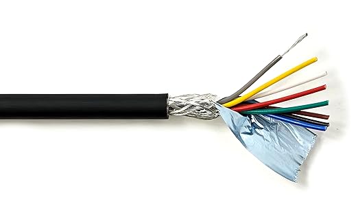 8C 22AWG AMSB Shielded Cable Wire by KWANGIL