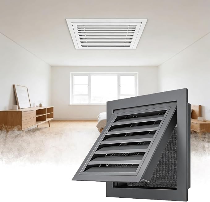 Vent Cover with Filter Grid by Unknown
