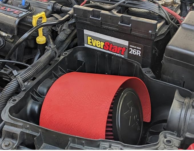 Kyostar Universal Steel Air Filter Heat Shield Cover Burning Air Intake Filter - Image 2