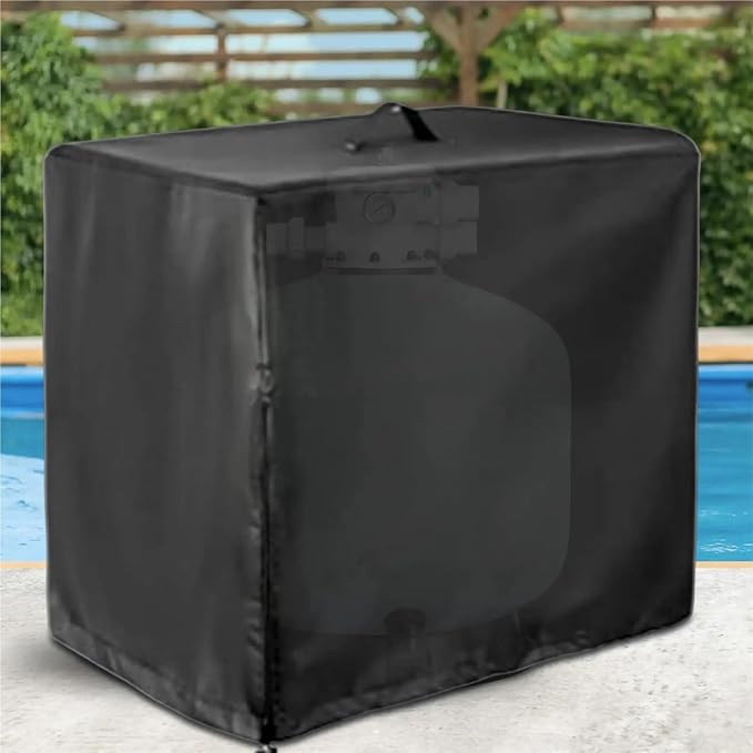Pool Sand Filter Cover Pool Filter Cover Outdoor Sand Filter Pump Dust Protector - Image 6