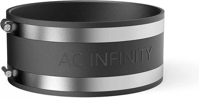 AC Infinity Noise Reduction Clamp 6-Inch, Duct Coupler by ACInfinity