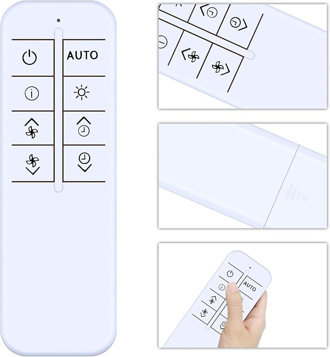 Replacement Remote Control for Shark Air Purifier HP300 HP301 HP302 HP130 HP132 - Image 3