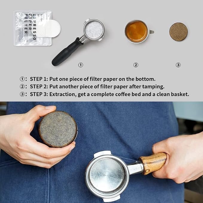 watchget 53mm Espresso Paper Filters - Image 3