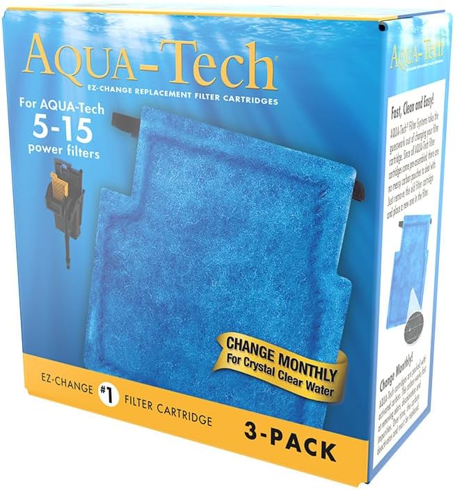 AQUA-TECH EZ-Change No.1 18-Pack Aquarium Filter Cartridge - Image 5