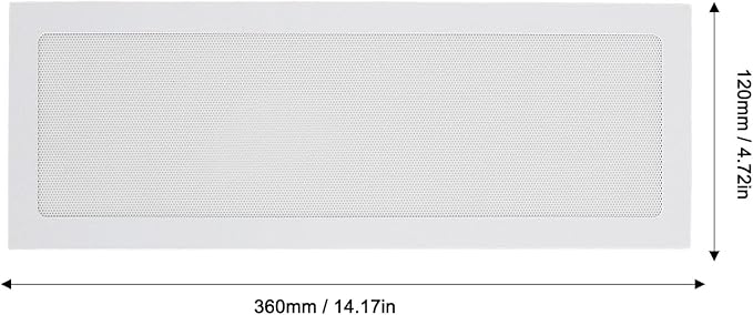360mm x 120mm PC Case Dust Mesh Filter, Magnetic Frame, Computer Fan Dust Proof - Image 9