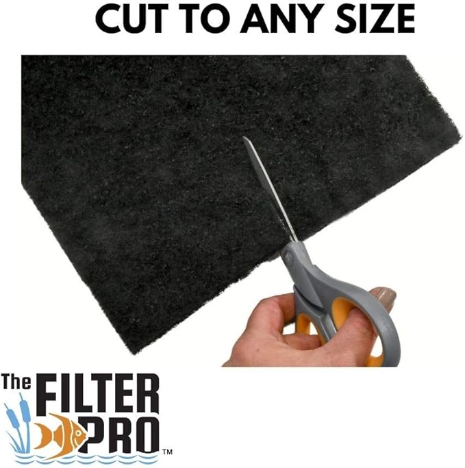 Carbon Fine Filter Media, 3/8" Thick, 5 Pack, Ponds or Water Gardens, Made in - Image 3