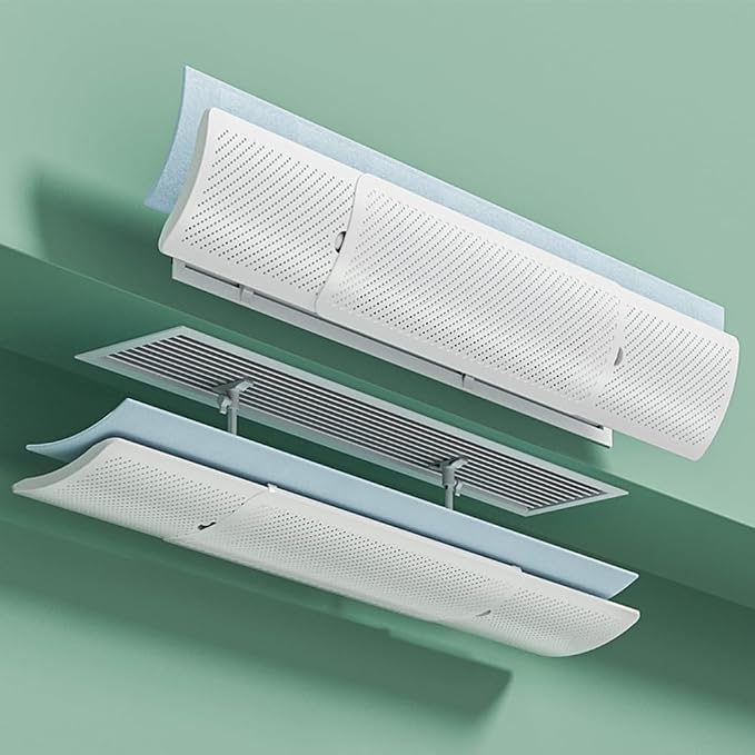 Adjustable Central Air Conditioner Vent Deflector - Image 3