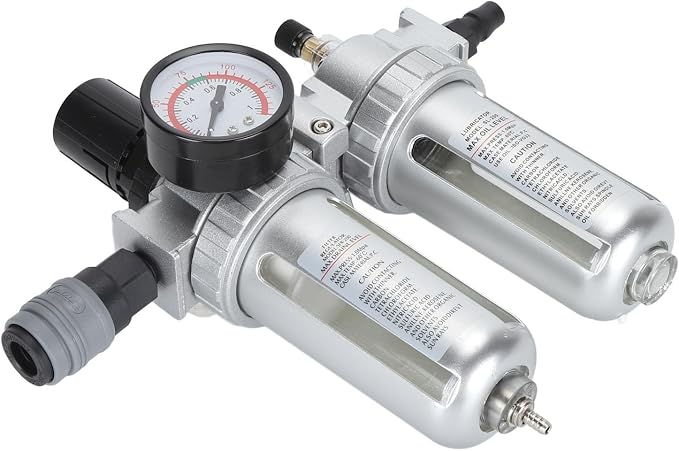 Compressed Air Line Filter, Oil Trap Separator Efficient 1/4inch Interface by Jopwkuin