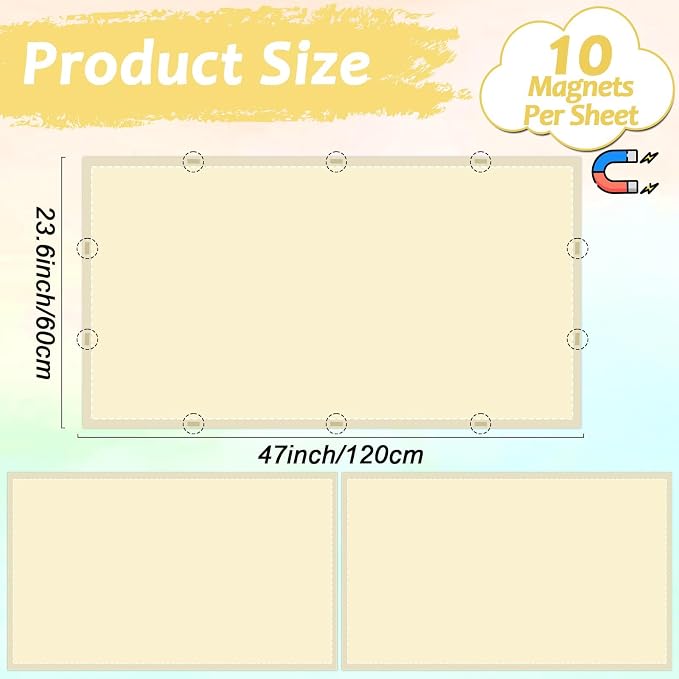 Wiooffen 2 Pcs Fluorescent Light Covers - Image 2
