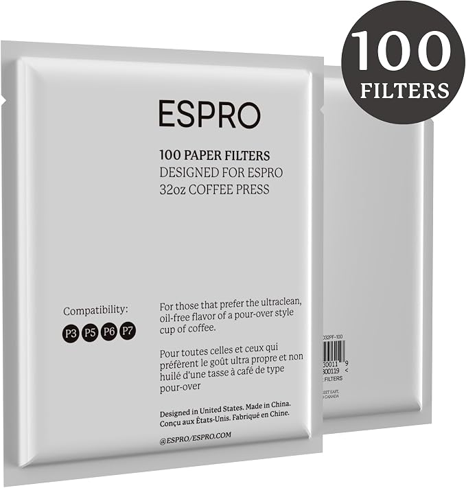 ESPRO 100 Count Coffee Paper Filters - Image 3