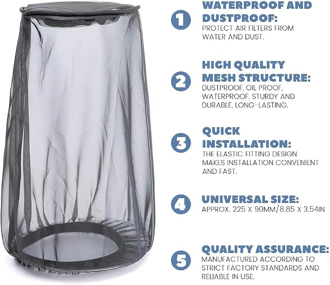 Filter Cover, Intake Filter Cover, Motorcycle Air Filter Cover - Image 6