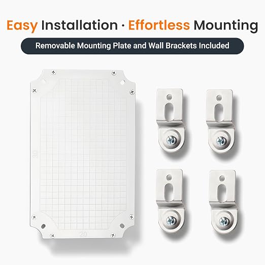 QILIPSU Waterproof Junction Box IP67 Outdoor Plastic Electrical Project - Image 9