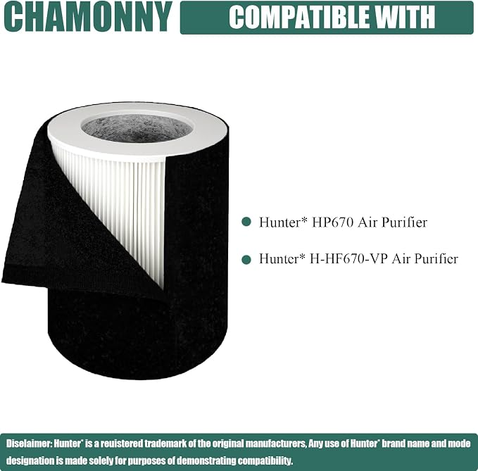 HP670 Filter Replacement, Compatible - Image 2