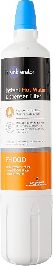 INSINKERATOR F-1000 Under Sink Water Filter Replacement Cartridge by InSinkErator