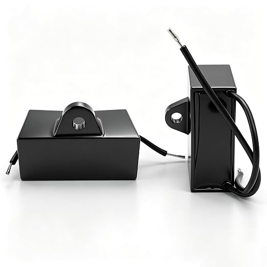 Twidec/2Pcs CBB61 Ceiling Fan Capacitor 450V AC 50/60Hz Run Capacitor 2-Wire - Image 3