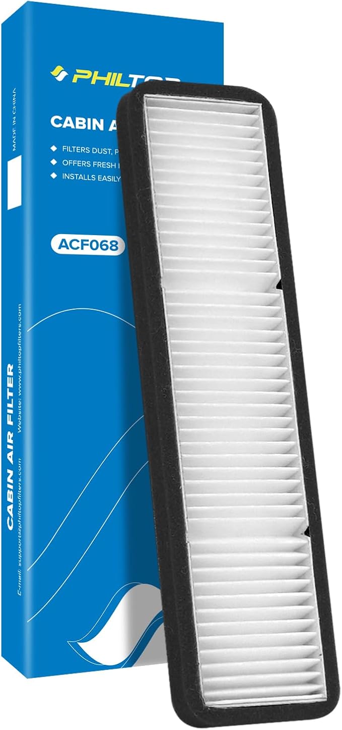 PHILTOP Cabin Air Filter ACF068, Replacement by PHILTOP