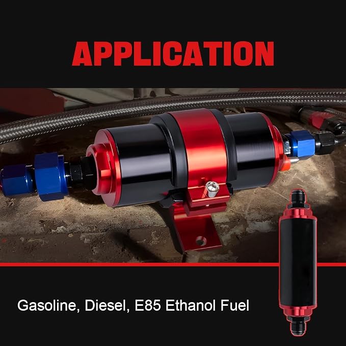 BARTOO 100 Micron Inline Fuel Filter - Image 7