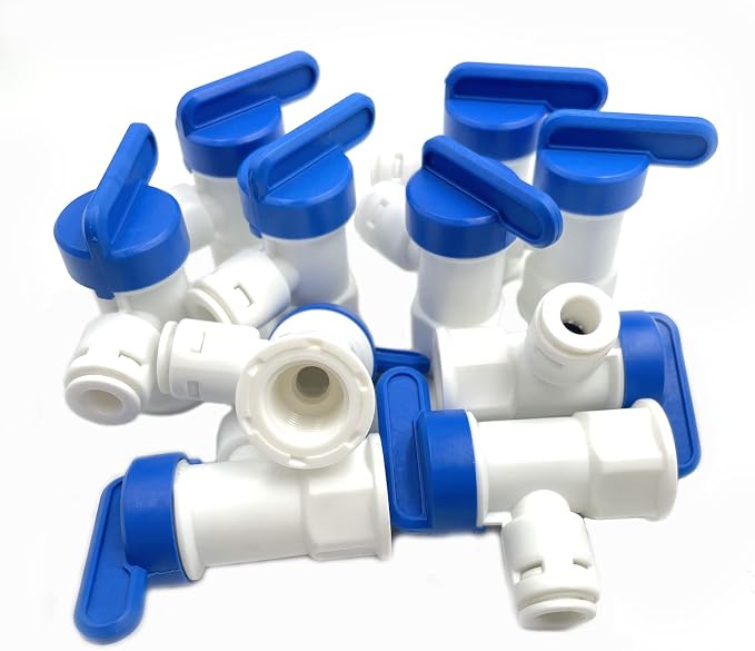10pcs 1/4 inch FNPT to 1/4" Tank Ball Valve by Bumugufu