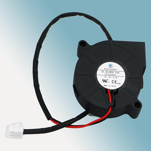 Blower Fan DC 12V 2W 0.18A, Length 1.97 Inch Height 1.97 Inch Thichness 0.59 - Image 2