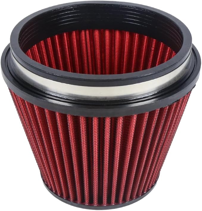 KYOSTAR Universal 6" High-Flow Air Filter, Reusable Cone Cold Air Intake - Image 6