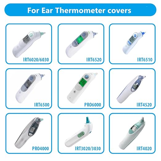 500X Ear Thermometer Probe Covers Lens Filters Refill Caps - Image 7