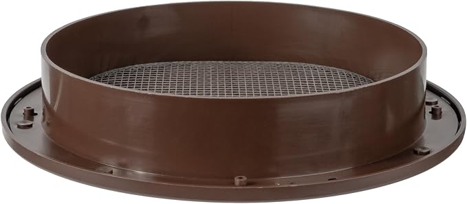 Brown 6" Inch Round Ventilation Grille - Image 6