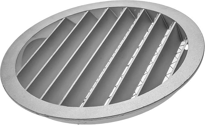 Repa Market 10" Inch Aluminum Gray Soffit Air Vent Cover - Image 6