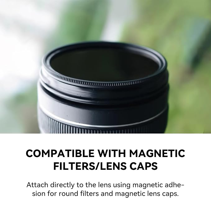 Kase 95mm Magnetic Adapter Ring, Aviation Aluminum 0.5s Snap-On Frame - Image 4
