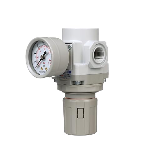 PneumaticPlus SAR300-N03BG Compressed Air Pressure Regulator 3/8" NPT - Image 3