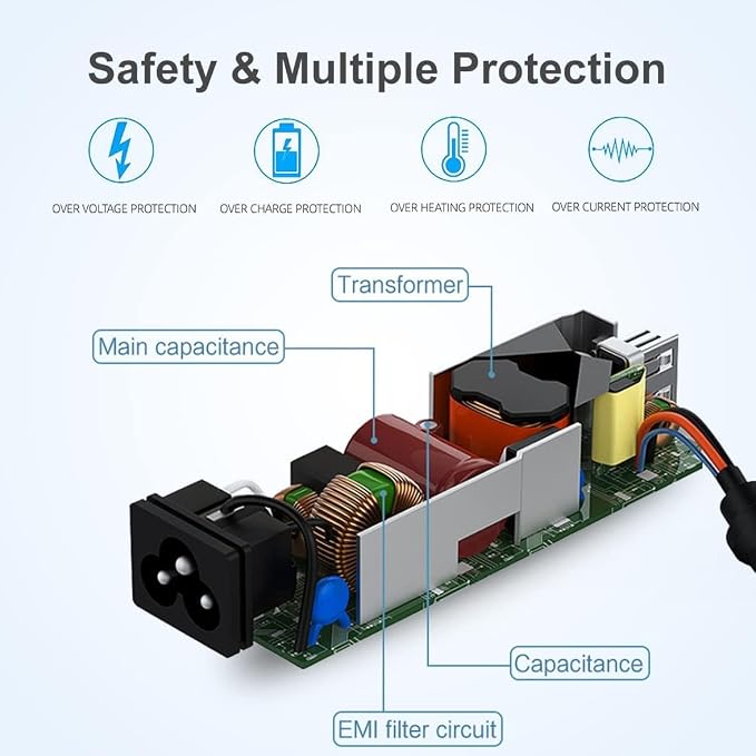 24V Adapter for MOOKA PR1 Air Purifiers for Home Large Room DC 24.0V - Image 5
