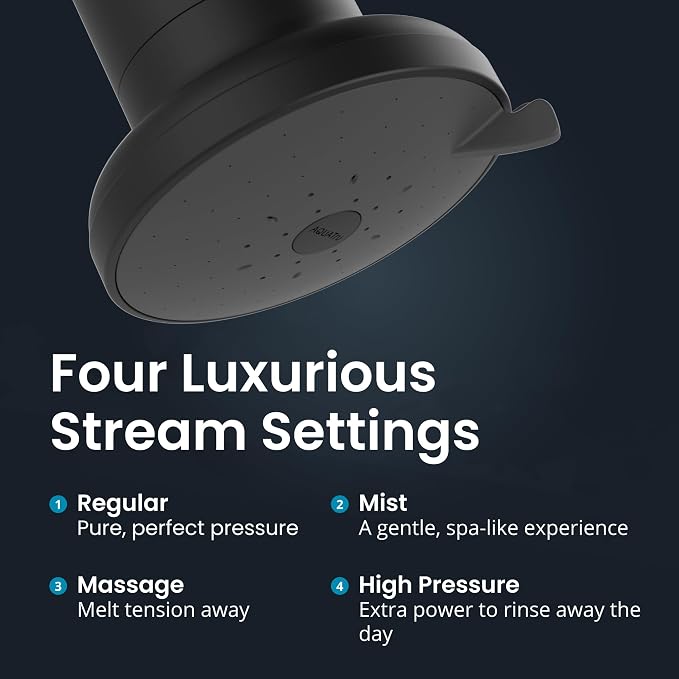 AquaTru Shower - High Pressure Shower Filter Removes Impurities from Hard Water - Image 4