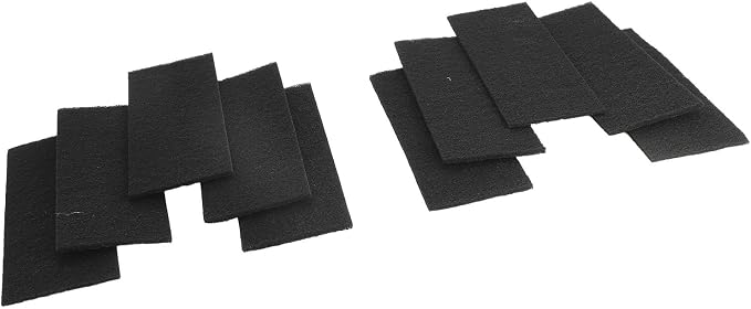 10 Pack Ceiling Fan Blade Air Purifier Pads, Self Adhesive Activated Carbon - Image 6
