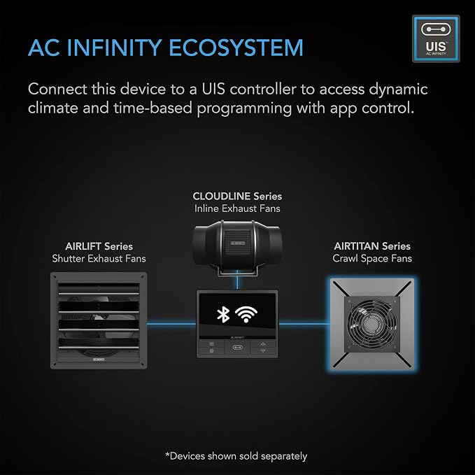 AC Infinity AIRTITAN S3, Ventilation Fan 6" - Image 5