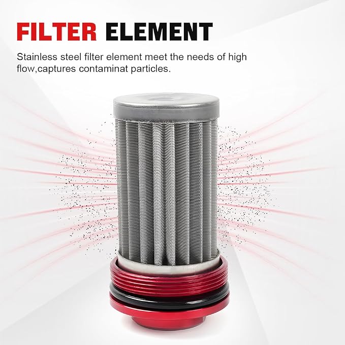 BARTOO 100 Micron Inline Fuel Filter - Image 3