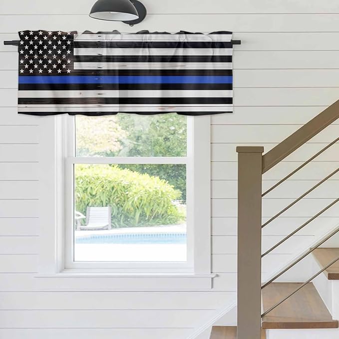 American Flag Valances for Windows, 1 Panel - Image 5