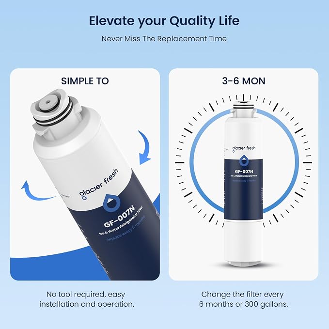 GLACIER FRESH New Upgraded Elarisey™ Filtration Technology, Compatible - Image 6
