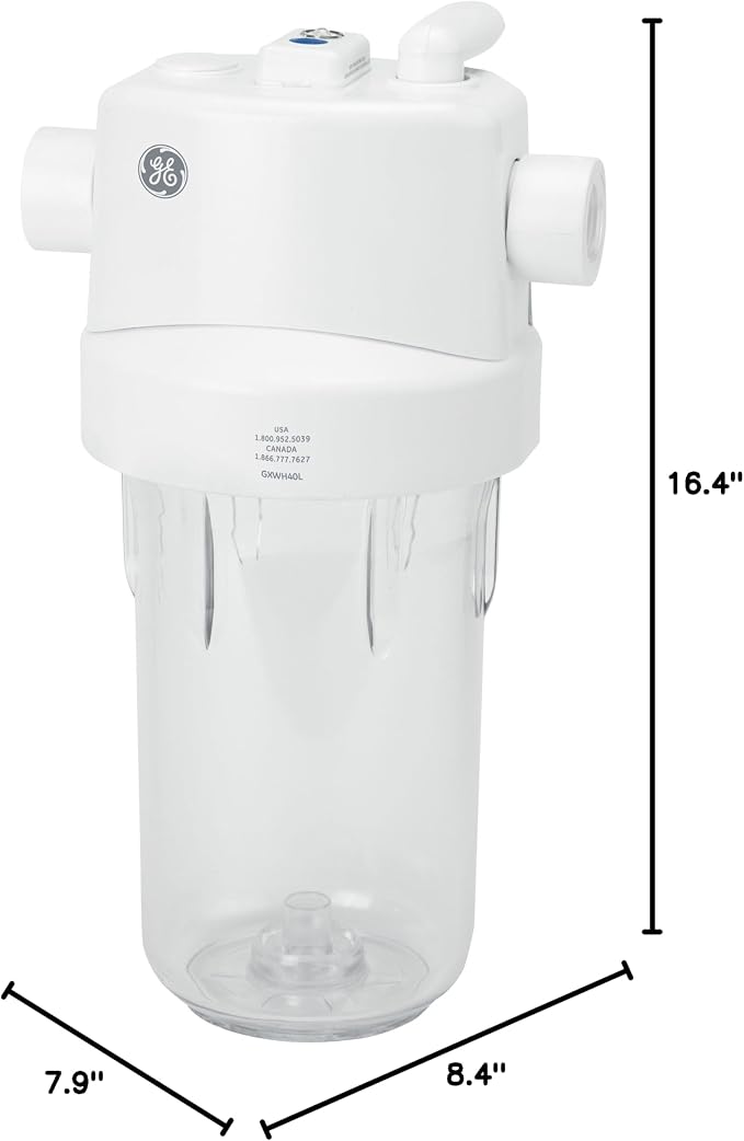GE Whole House Water Filtration System, Rust & More, Install Kit & Accessories - Image 12