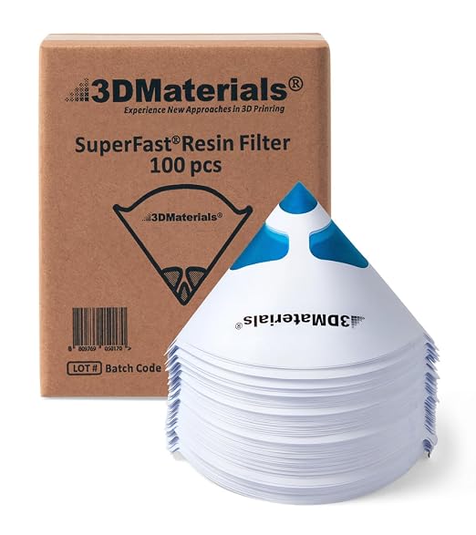 SuperFilter 100 pcs, Disposable Filter, 3D Printer Resin and Paint Strainer by 3DMaterials