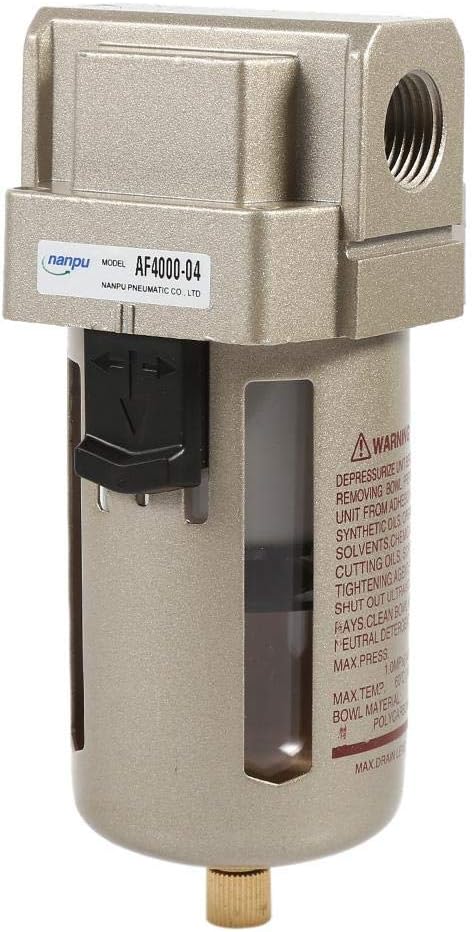 Moisture Trap Air Filter, 1/2 Inch Air Filter Compressor Water Moisture Trap by Unknown