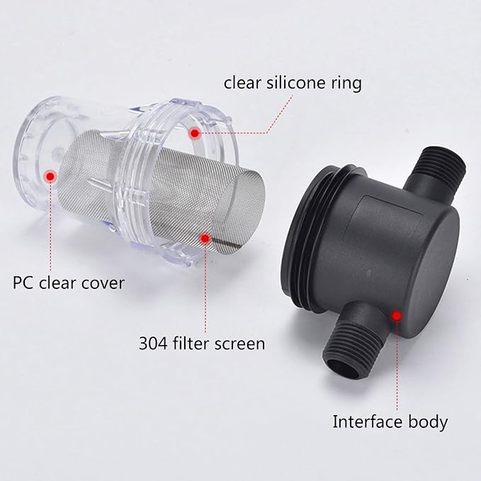 2 Inch 20/40/80 Strainer Water Filter Irrigation Filter Gardening Water - Image 2