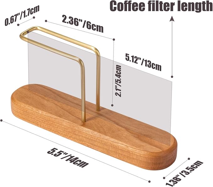Cone Coffee Filter Holder, Stand Coffee Filter Storage, Coffee Filter Container - Image 5