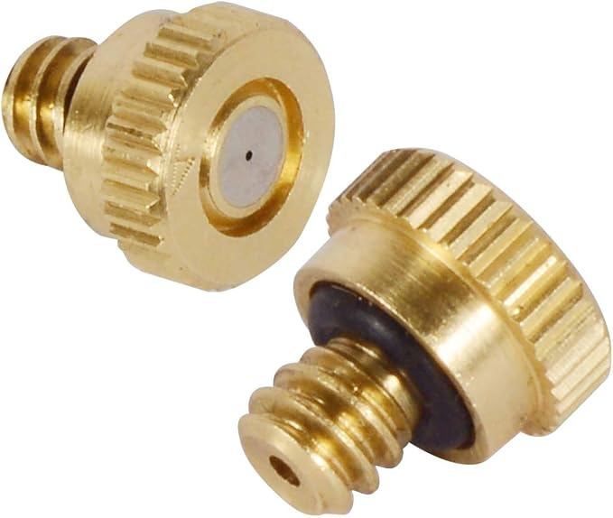 KUWAN 0.016" Orifice Thread UNC 10/24 Brass Misting Nozzles Low Pressure - Image 5