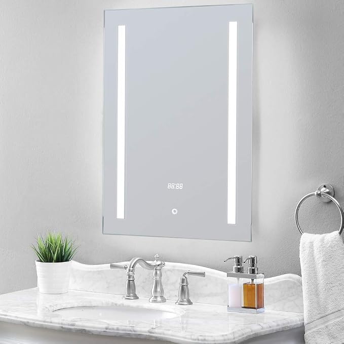 LED Bathroom Mirror with Demister Pad and Touch Switch - Image 7